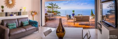 Sea view from Vistazur Studio, Rayol-Canadel France
